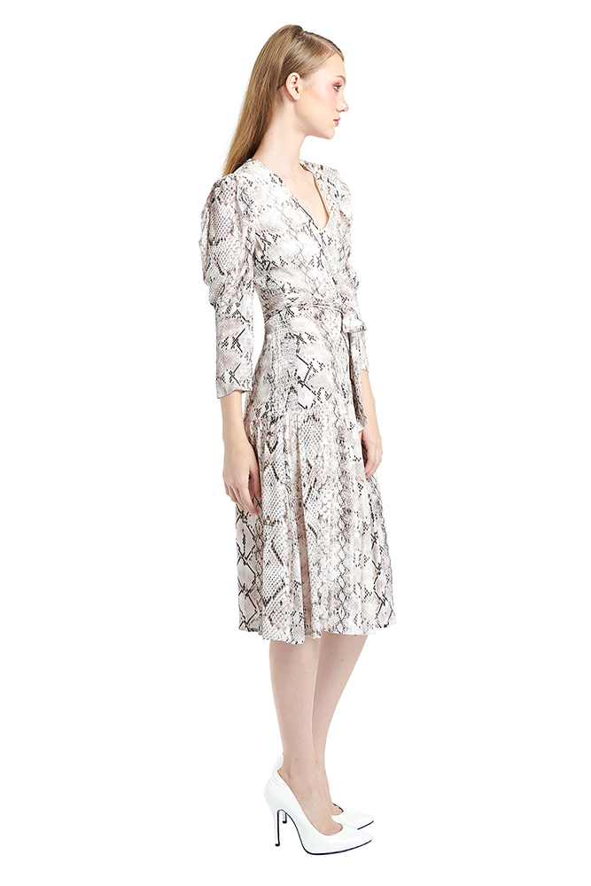 side view of the dress